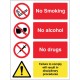 No Smoking - Alcohol - Drugs