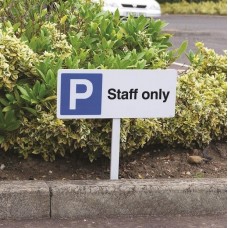 Parking - Staff Only - Verge Sign