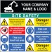 Site Safety - Construction Work - No Admittance - Hard Hat - Footwear - Demolition - Ear Protectors - Hi Vis - Overhead Loads