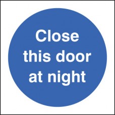 Close this Door At Night