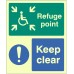 Refuge Point Keep Clear