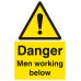 Danger - Men Working Below