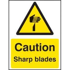Caution - Sharp Blades