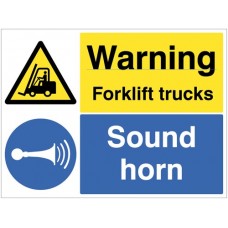 Warning - Forklift Trucks - Sound Horn