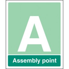 Assembly Point - Portrait - Select Number or Letter