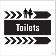Toilets - Arrow Right - Add a Logo - Site Saver