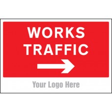 Works Traffic Only - Arrow Right - Add a Logo - Site Saver