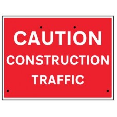 Re-Flex Sign - Caution - Construction Traffic