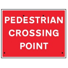 Re-Flex Sign - Pedestrian Crossing Point