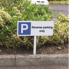 Reverse Parking Only - Verge Sign