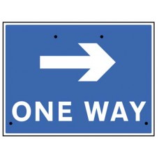 Re-Flex Sign - One Way Arrow Right