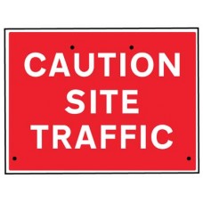 Re-Flex Sign - Caution - Site Traffic