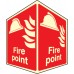 Fire Point - Projecting Sign