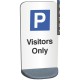 Visitors Parking Only - Temporary Sign