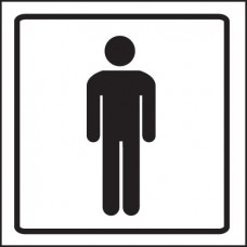 Gents Symbol - Visual Impact Sign