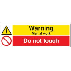 Warning - Men At Work - Do Not Touch