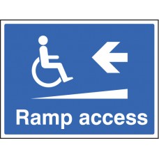 Ramp Access - Arrow Left