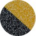 Anti-Slip Mat - Black / Yellow Chevron