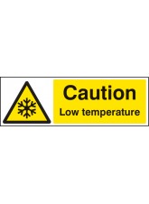 Caution Low Temperature