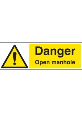Danger Open Manhole
